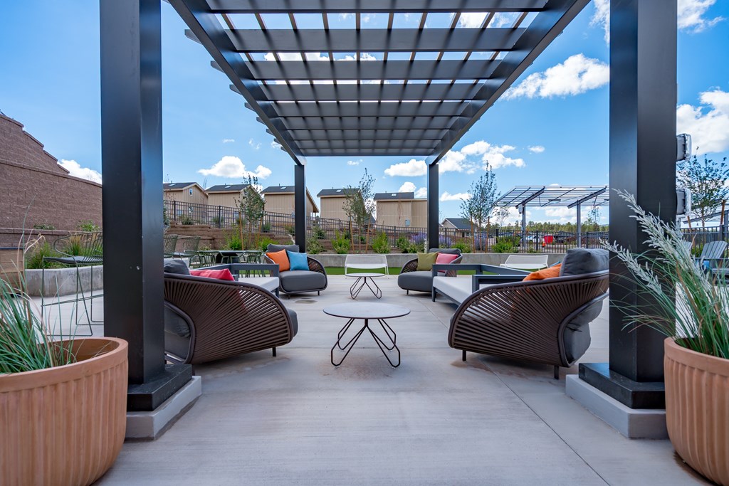 Outdoor patio at Sierra on 66