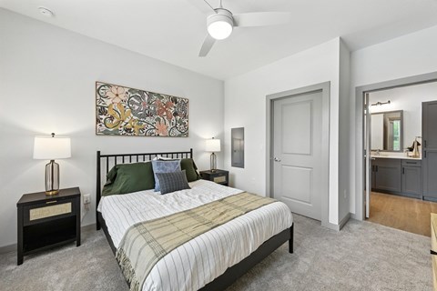 Bedroom at Ryder Ridge in Austin, TX.