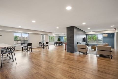 Spacious Clubroom at Alo Apartments in Buffalo MN
