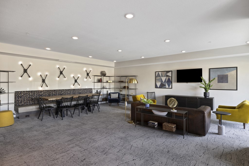 the preserve at cardinal courts spacious living room and dining area