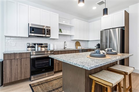 A kitchen at Revel in Clearwater, FL.