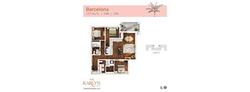 Barcelona Floor Plan - Karlyn