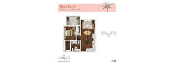Bora Bora Floor Plan - Karlyn