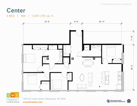 3100 W Center Street Studio-4 Beds Apartment, Affordable for Rent - Photo Gallery 29