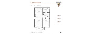 Chihuahuan floor plan at Mesa Vista in Casa Grande, AZ.