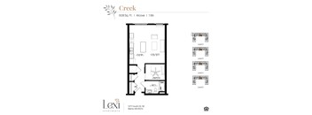 Floor Plan at Lexi Apartments in Blaine, MN.