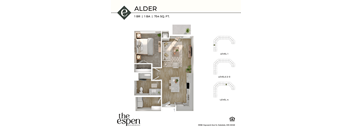 The Espen_Alder_3d floor plan