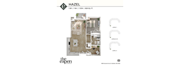 The Espen_Hazel_3d floor plan