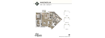The Espen_Magnolia_3d floor plan