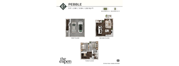 The Espen_Pebble_3d floor plan