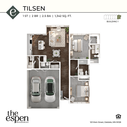 The Espen_Tilsen_3d floor plan