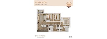 Vista ADA 3D Floor Plan at Everstone in Phoenix, AZ