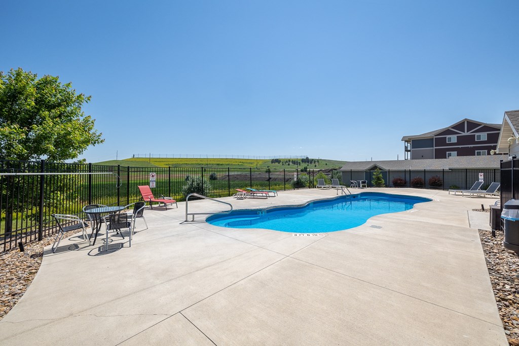 take a dip in our resort style pool