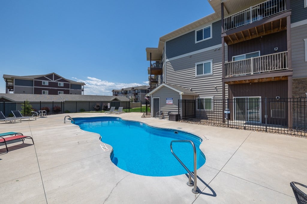 take a dip in our resort style pool