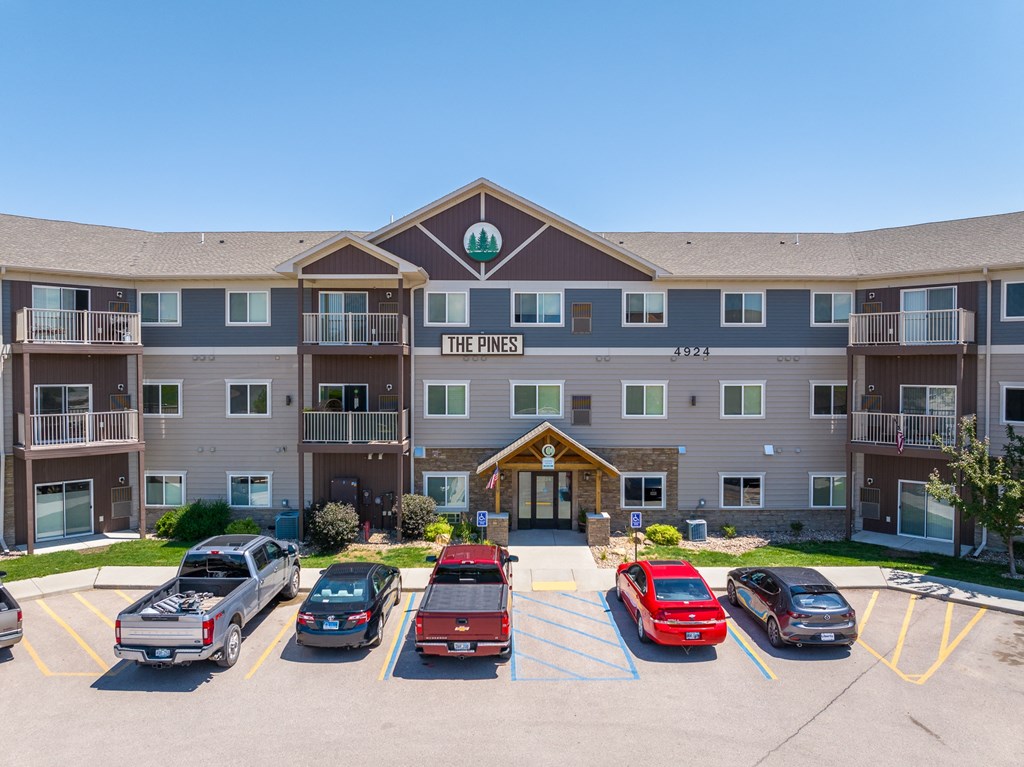 our apartments offer a parking lot for your car