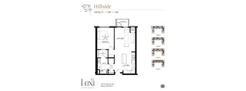 Floor Plan at Lexi Apartments in Blaine, MN.