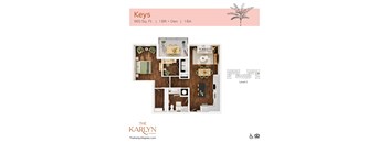 Keys Floor Plan - Karlyn