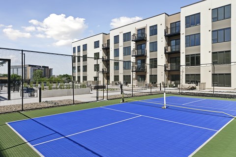 The tennis and pickleball court Risor of St. Louis Park.