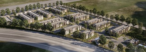 Aerial view of Everstone in Phoenix AZ