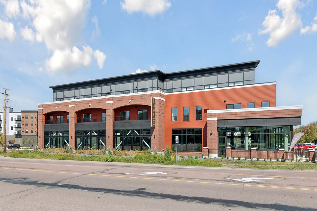 Building exteriors at Rowe