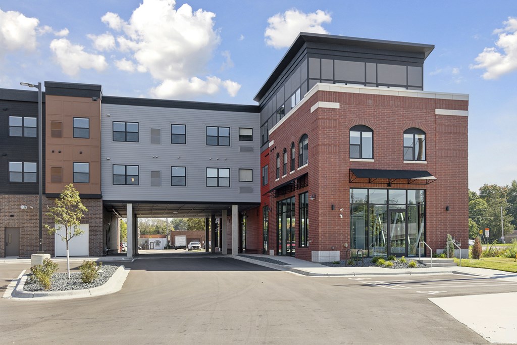 Building exteriors at Rowe