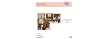 Santorini Floor Plan - Karlyn
