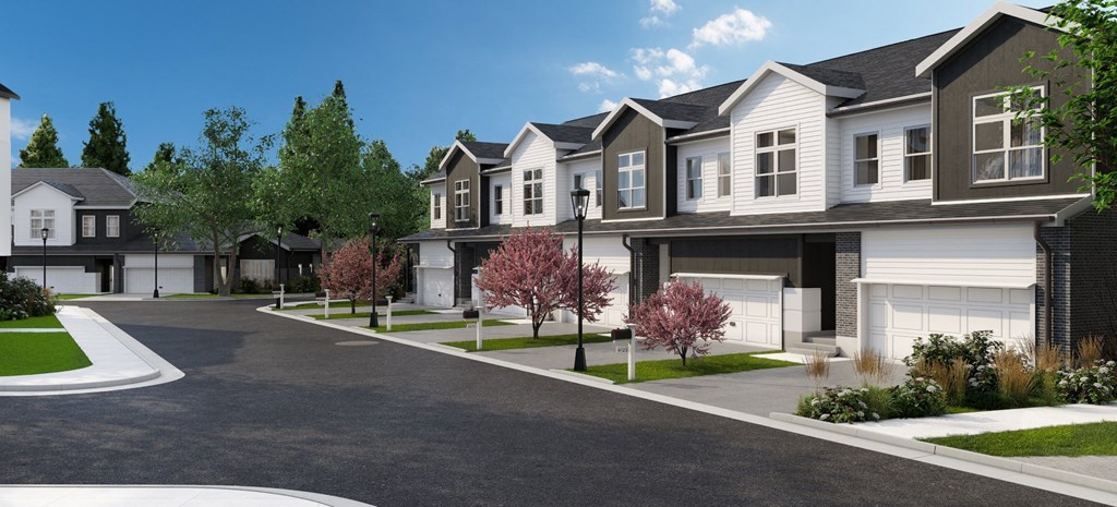 The Espen Townhomes_Exterior Rendering