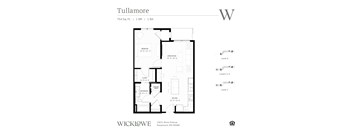 Wicklowe apartments 1 bedroom floor plan
