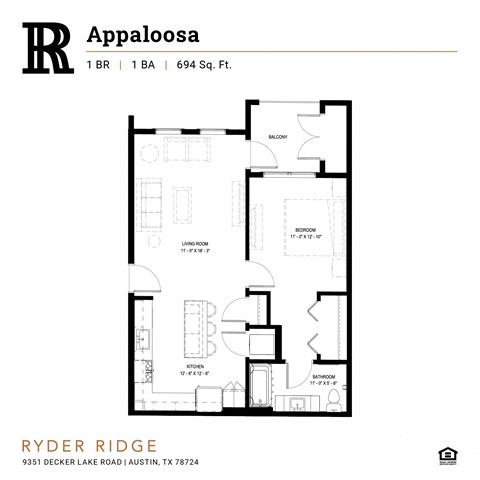 Ryder Ridge-Appaloosa Floor Plan