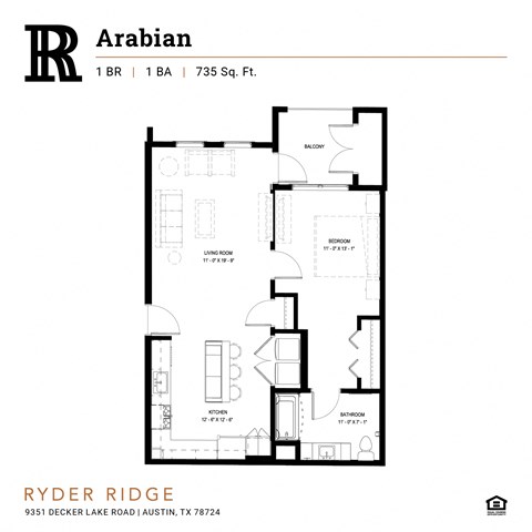 Ryder Ridge-Arabian Floor Plan