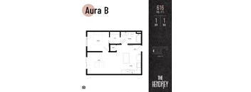 The Hendrey-Aura B Floor Plan