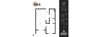 The Hendrey-Aura Floor Plan
