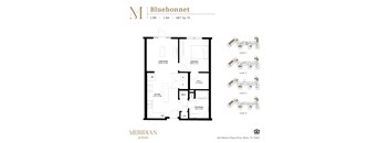 Meridian Bluebonnet Floor Plan