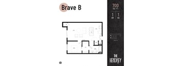 The Hendrey-Brave B Floor Plan