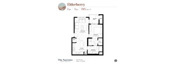 The Elderberry floor plan at The Narrows in Hutto, TX.