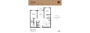 The image of the Float floor plan at Calypso at Ballpark Village in Goodyear, AZ.