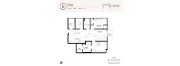 the floor plan of the blakely residences