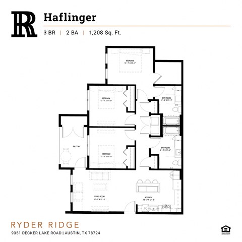 Ryder Ridge-Haflinger Floor Plan