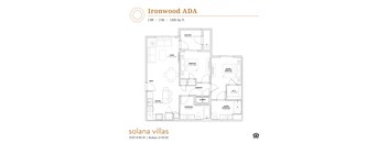 a typical floor plan of a residence