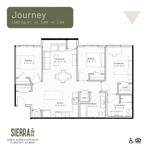 Sierra on 66-Journey Floor Plan