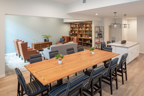 Common Area at Carlton Lofts in Clouqet, MN.