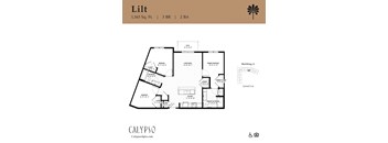 The image of the Lilt floor plan at Calypso at Ballpark Village in Goodyear, AZ.