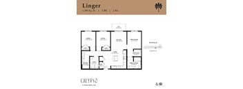 The image of the Linger floor plan at Calypso at Ballpark Village in Goodyear, AZ.