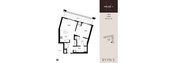 Muse Plus – 1 Bed / 1 Bath at Rowe Residences in Victoria, MN