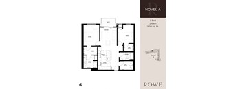 Novel A – 2 Bed / 2 Bath at Rowe Residences in Victoria, MN