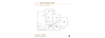 the floor plan of the condo