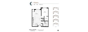 The Polaris Floor Plan at Callisto Commons in Fridley, MN.