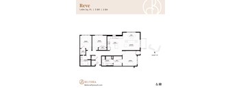 Reve floor plan at Belterra Apartments in Plymouth MN
