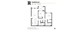 Ryder Ridge-Saddlebred Floor Plan