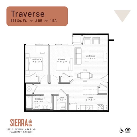 Sierra on 66-Traverse Floor Plan